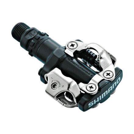 SHIMANO Pédales VTT PD-M520 SPD noir + noir SM-SH51