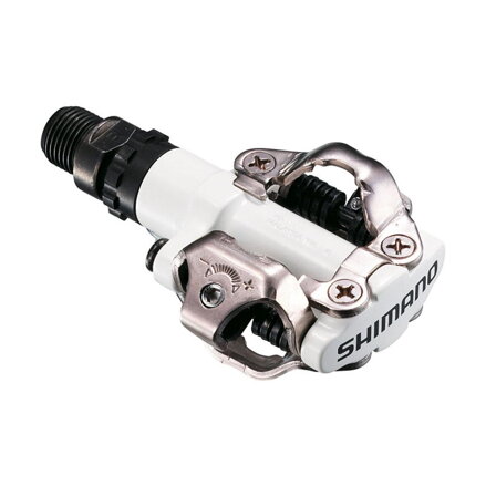 SHIMANO Pédales VTT PD-M520 SPD blanc + noir SM-SH51