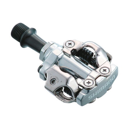 Pédales SHIMANO VTT PD-M540 SPD argent + boîte. SM-SH51