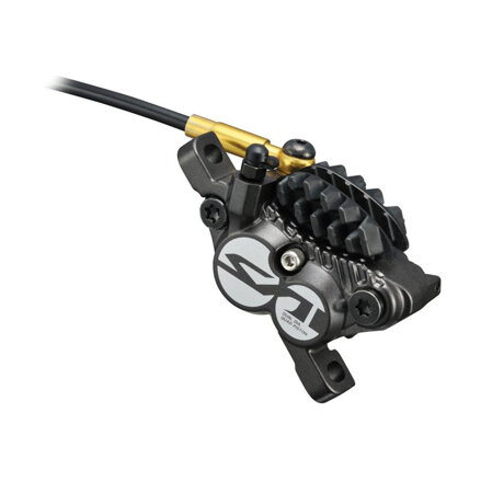 Étrier de frein SHIMANO. Support de poteau hydraulique Saint BR-M820+plaques H03C