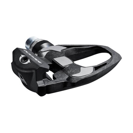 Pédales route SHIMANO PD-R9100 SPDSL noir + noir SM-SH12 carbone