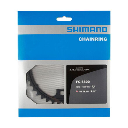 Boîte de vitesses SHIMANO 34z. FC-6800 Ultegra noir 110mm