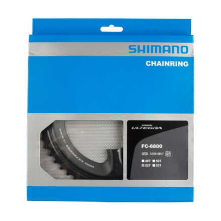 Boîte de vitesses SHIMANO 52z. FC-6800 Ultegra noir 110mm