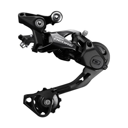 Dérailleur SHIMANO Deore RD-M6000 10 vitesses. bandoulière longue noire Shadow+