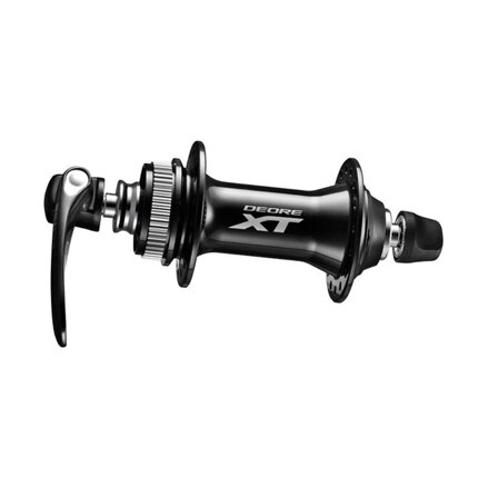 Moyeu avant SHIMANO XT HB-M8000 32d. serrure centrale noire