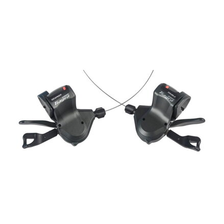 SHIMANO Shift Tiagra SL-4700 paire 2x10-k. pour guidon droit + câblage