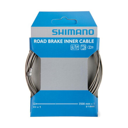 Câble de frein route SHIMANO tandem inox 3500mmx1,6mm