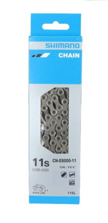 Chaîne SHIMANO CN-E8000 11 roues pour vélo électrique+attache rapide