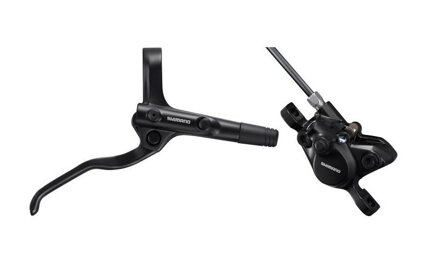 SHIMANO Frein hydr. Tuyau arrière noir Post Mount 1700 mm + plaque E-MT200. B05S