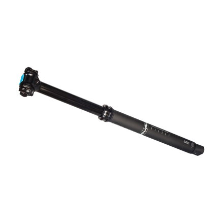 Siège de selle PRO KORYAK télescopique avec intérieur. levage principal de 150 mm, un par levier