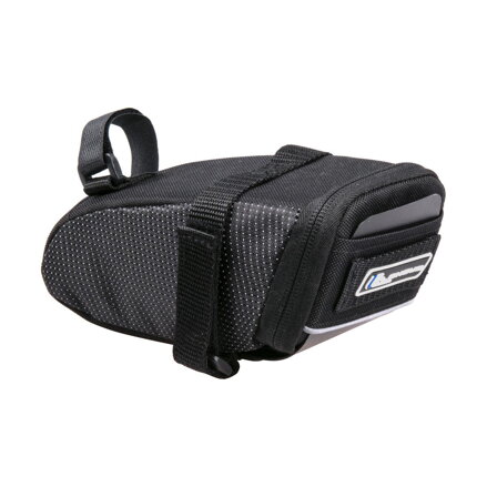 Sac sous selle LONGUS MUD L 0,9L avec garde-boue noir Velcro