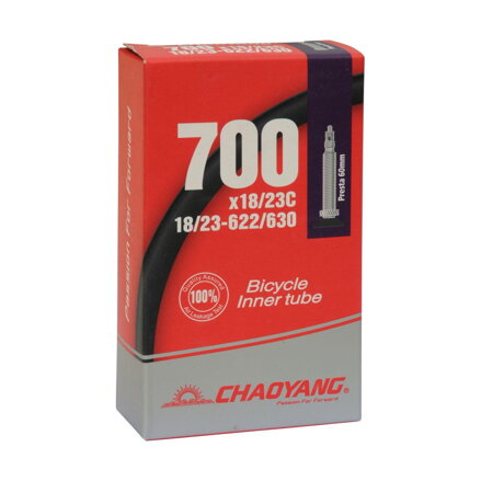 CHAOYANG Chambre à air 700x18/23C FV60 (18/23-622/630)