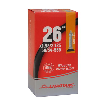 CHAOYANG Chambre à air  26x1,95/2,125 DV EP-2 (50/54-559)