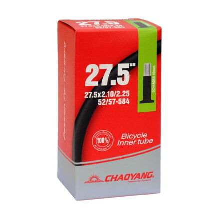 CHAOYANG Chambre à air 27,5x2,1/2,25 AV40 (52/57-584)