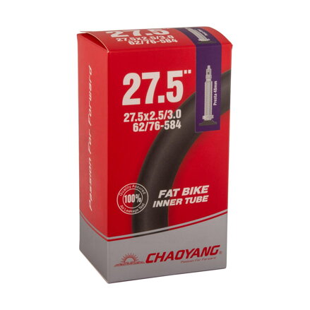 CHAOYANG Chambre à air 27,5x2,50/3,0 FV48 (62/76-584)