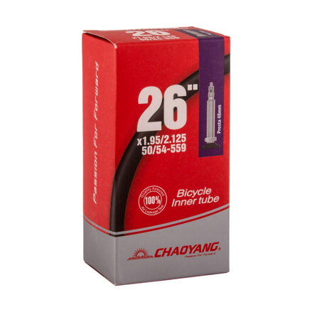 CHAOYANG Chambre à air 26x1,95/2,125 FV48 (50/54-559)