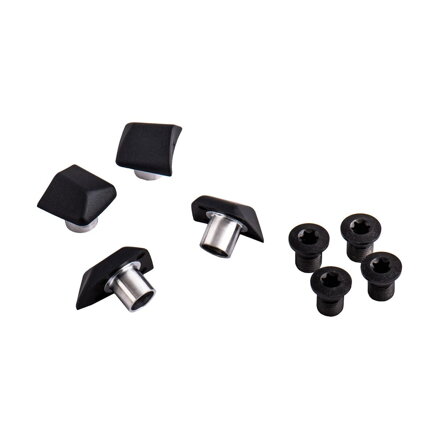 Ecrous SHIMANO du convertisseur FC-R8000 46/36z. (M8x10,1 mm) 4 pièces