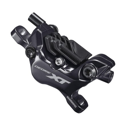 Étrier de frein SHIMANO. XT BR-M8120 Support de poteau hydraulique 4 pistons + plaques N03A
