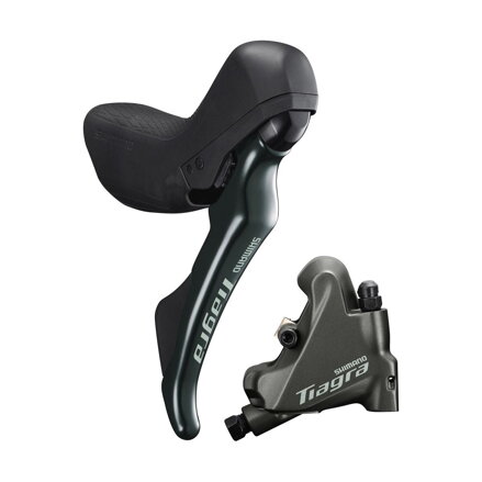 Ensemble Tiagra à double commande SHIMANO ST-R4720/BR-R7020 droit 10-k. mécanique. vitesse/frein hydraulique