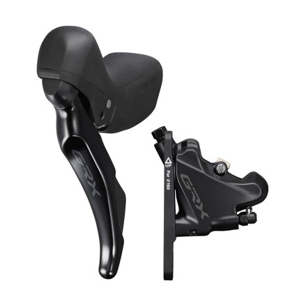 SHIMANO Double commande GRX ST-RX400L/BR-RX400F gauche 2-préc. mécanique. vitesse/frein hydraulique