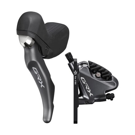 SHIMANO Double commande GRX ST-RX810L/BR-RX810F gauche 2-préc. mécanique. vitesse/frein hydraulique