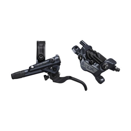 SHIMANO Frein hydr. Tuyau avant noir Post Mount 1000 mm + plaque SLX I-M7120. N03A