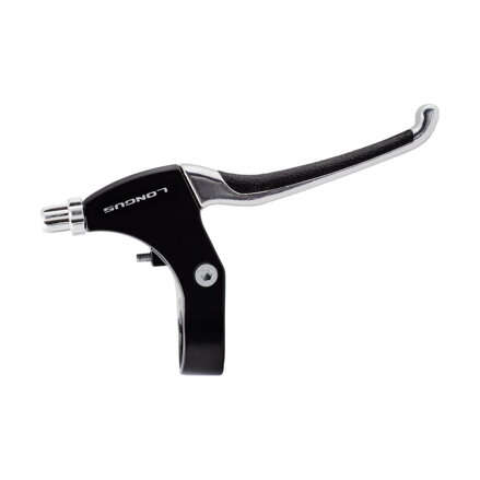 Leviers de frein LONGUS AL RUBBER V-Brake 3 doigts noirs la paire