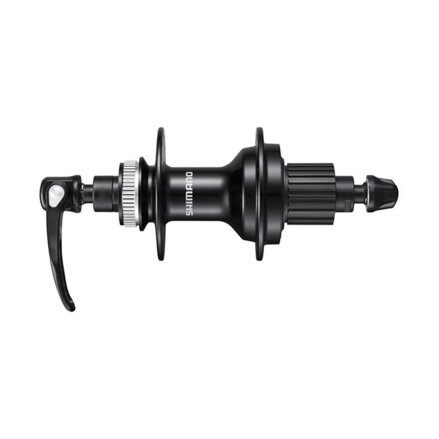 Moyeu arrière SHIMANO FH-MT500 32d. R.U. 12-k. Serrure centrale noire