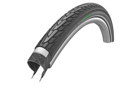 Pneu SCHWALBE ROAD CRUISER PLUS (47-559) 26x1,75 Active 50EPI PunctureGuard 825g Reflex Vert