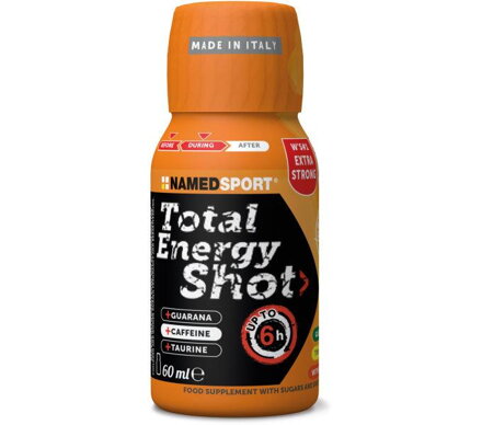 NAMEDSPORT Boisson TOTAL ENERGY SHOT orange avec caféine 60ml