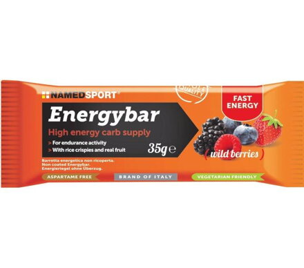 NAMEDSPORT Barre ENERGYBAR fruits des bois 35g