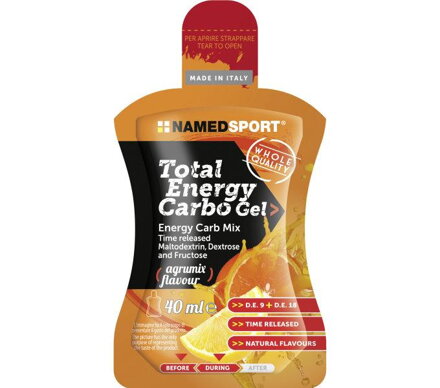 NAMEDSPORT Gel TOTAL ENERGY CARBO agrumes 40ml