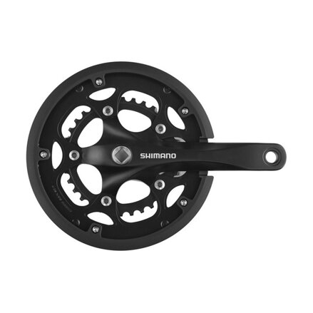 Centre SHIMANO CLARIS FC-RS200 175mm 50/34z. avec couverture 8k. noir sur la place