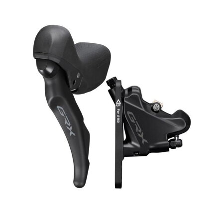 SHIMANO Double commande GRX ST-RX600L/BR-RX400 gauche pour 2x11-k. mécanique. vitesse/frein hydraulique