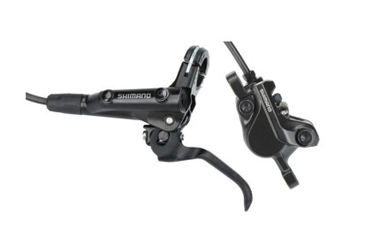 SHIMANO Frein hydr. E-MT501 BL-MT501/BR-MT520 arrière noir Post Mount 1700mm tuyau + plateau. D03S