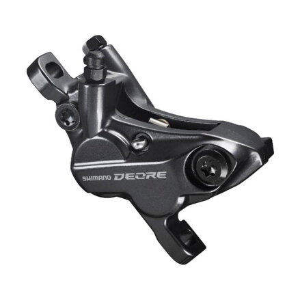 Étrier de frein SHIMANO. Deore BR-M6120 Support de poteau hydraulique 4 pistons + plaques D03S