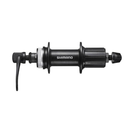 Moyeu arrière SHIMANO FH-TY505 32d. 7-k. noir sur r.u. Verrouillage central