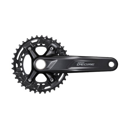 SHIMANO Centre Deore FC-M4100 175mm 36/26z. 10-k. noir Deux pièces