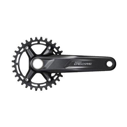 SHIMANO Centre Deore FC-M5100 175mm 30z. 10/11-k. noir en deux parties sans roulements