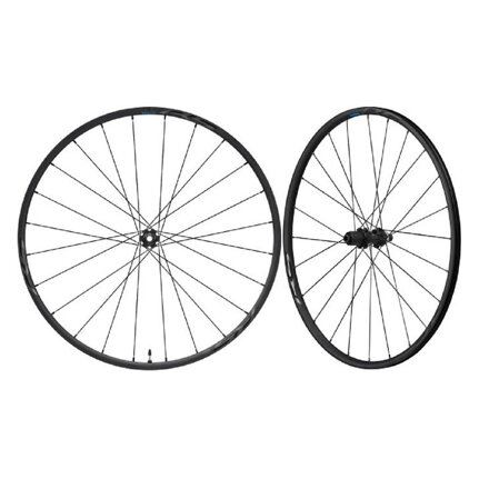 Roues SHIMANO WH-RS370 700C F12x100/R12x142mm axe traversant Center-Lock noir