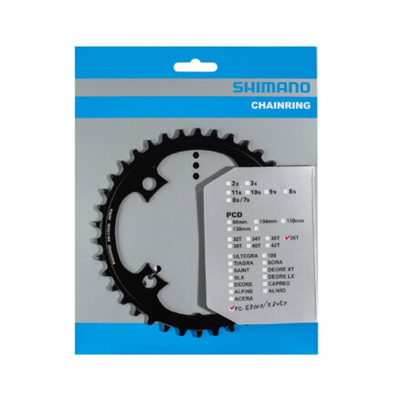 Boîte de vitesses SHIMANO 38z. 11 coups sans 4 bras. adaptateur pour STEPS E8000