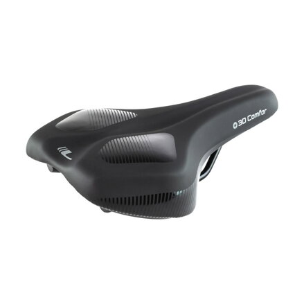 LONGUS Selle 3D COMFOR M mousse à mémoire de forme noir