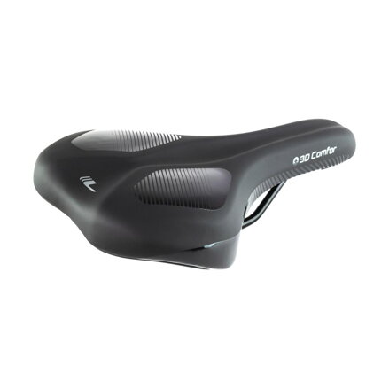 LONGUS Selle 3D COMFOR L mousse à mémoire de forme noir