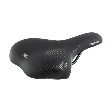 LONGUS Selle METROE L mousse à mémoire de forme noir