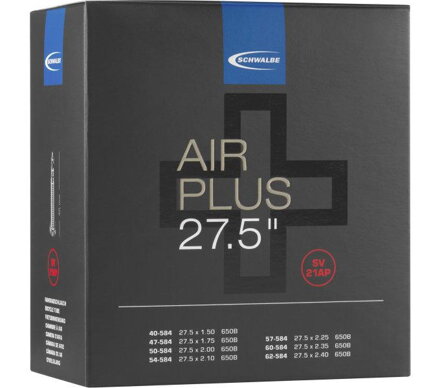 SCHWALBE Tube AIR PLUS SV12AP 27,5x1,50/2,40 FV(40/62-584) 40mm 305g