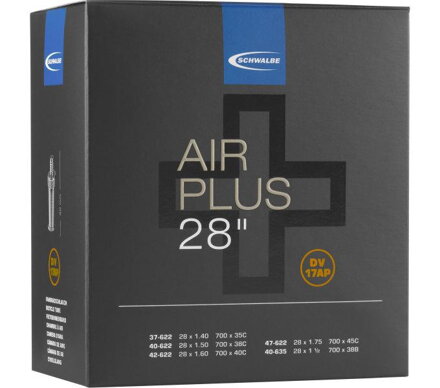 SCHWALBE Chambre à air DV17AP (37/47-622/635) DV 40mm 270g air plus