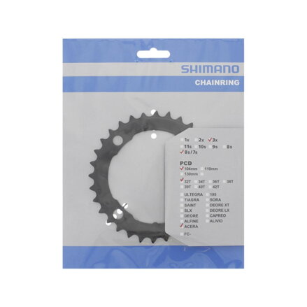 SHIMANO Convertisseur 32z vers FC-M361 noir 104mm