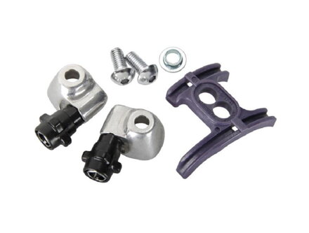 Butée SHIMANO Bowden pour changement de vitesse ST sur le cadre + patin de guidage