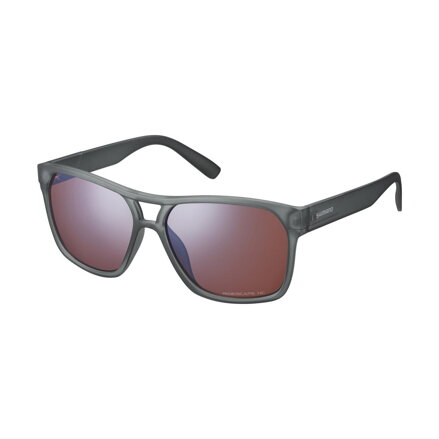 Masque SHIMANO SQUARE2 transparent gris foncé Ridescape High Contrast