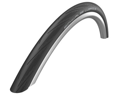 SCHWALBE Pneu LUGANO II (25-622) 700x25C Active 50EPI K-Guard 330g Noir